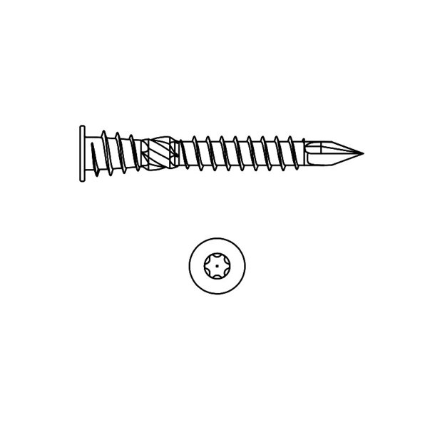 Quick Fix skrue 3,9/4,8x38 mm. 150 stk pr. pose