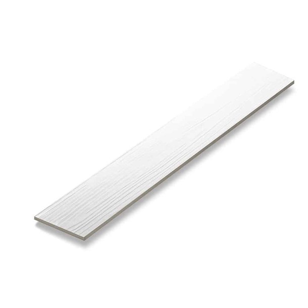 SCG Smartwood plank m/trstruktur white. 8x150x3000 mm. 3 stk. pr. pakke