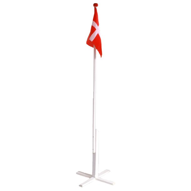 Dano Mast trstang 1,6 meter med krydsfod og flag