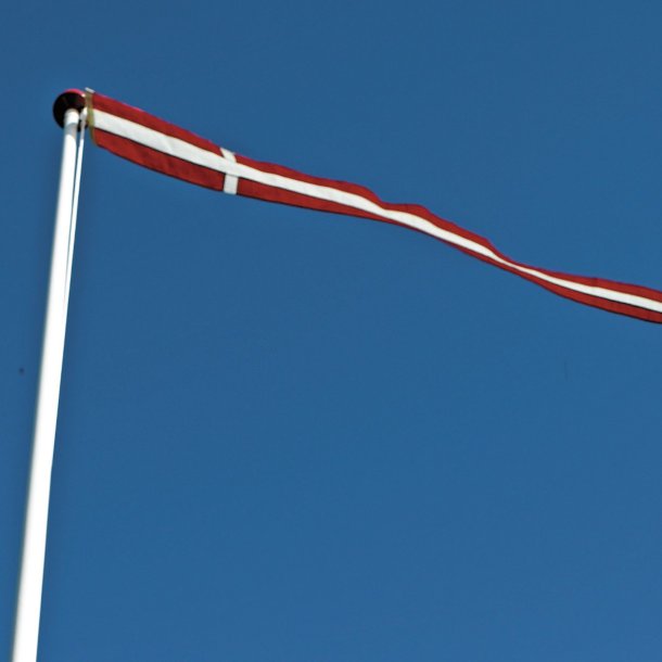 Dano Mast dannebrogsvimpler 300 x 20 cm til flagstang p 6 meter