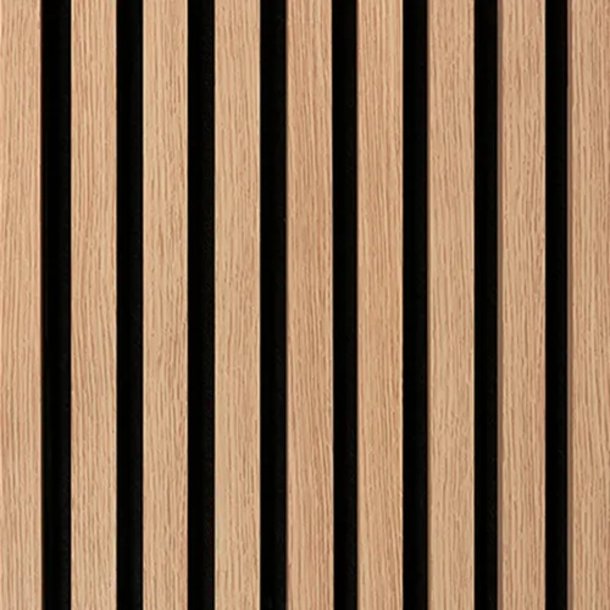 Fibrotech Unika 25 akustikpanel 22x600x2440 mm light oak