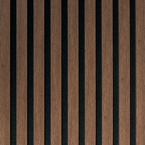 Fibrotech Unika 25 akustikpanel 22x600x2440 mm smoked oak