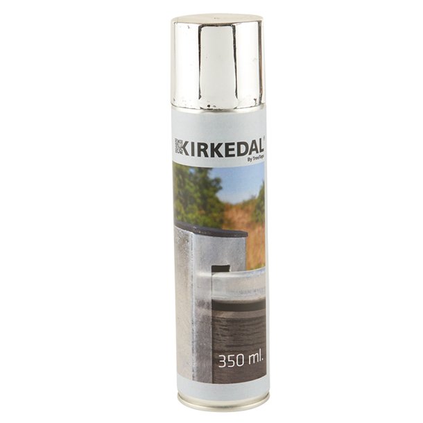 Kirkedal rep. spray zink til galvaniseret stolper 350 ml.