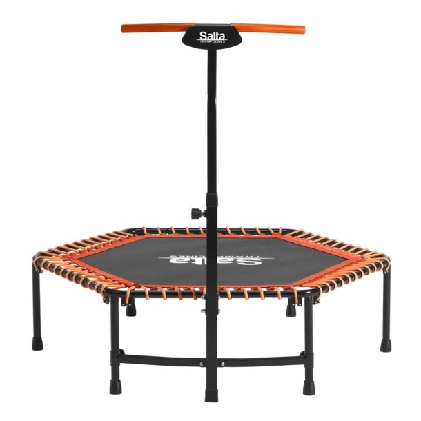 Salta Trampolin Fitness med hndtag, orange