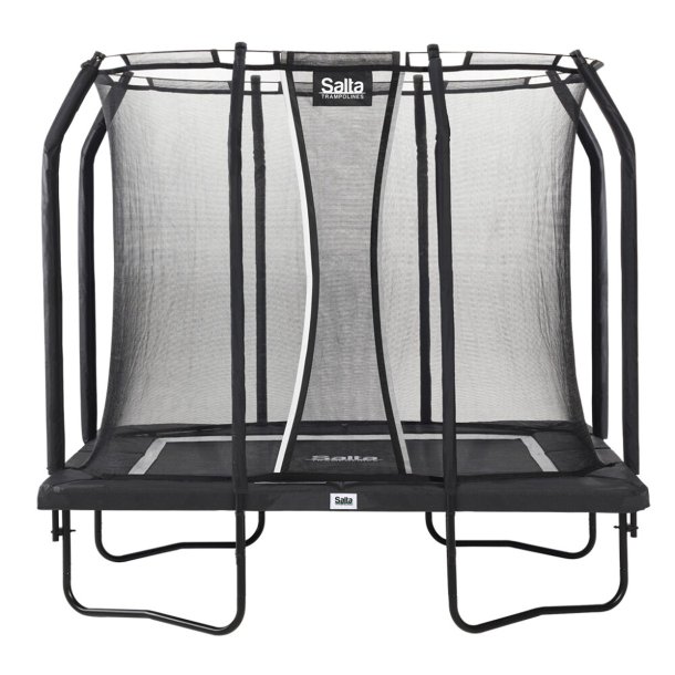 Salta Trampolin Premium Black Edition rektangulr 305 x 214 cm, sort inkl. sikkerhedsnet