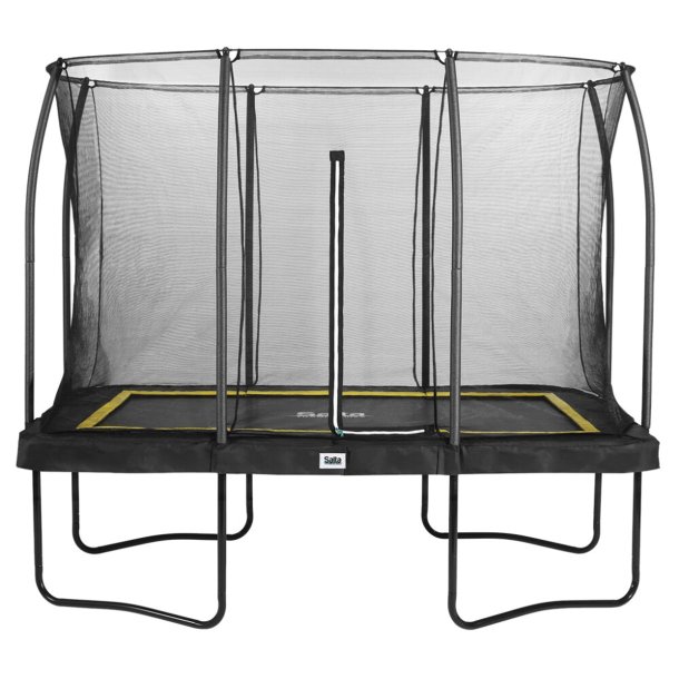 Salta Trampolin Comfort Edition rektangulr 305 x 214 cm, sort inkl. sikkerhedsnet