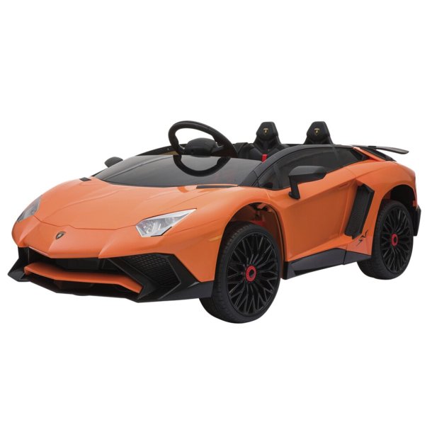 Nordic Play elbil Lamborghini Aventador Premium. Orange - 12V